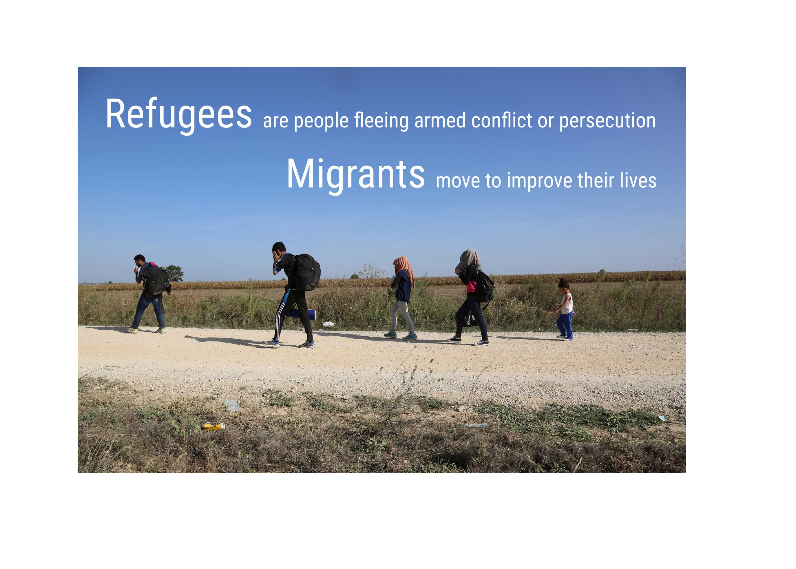 Refugees and Migrants: Defending the Right to Dignity and Safety