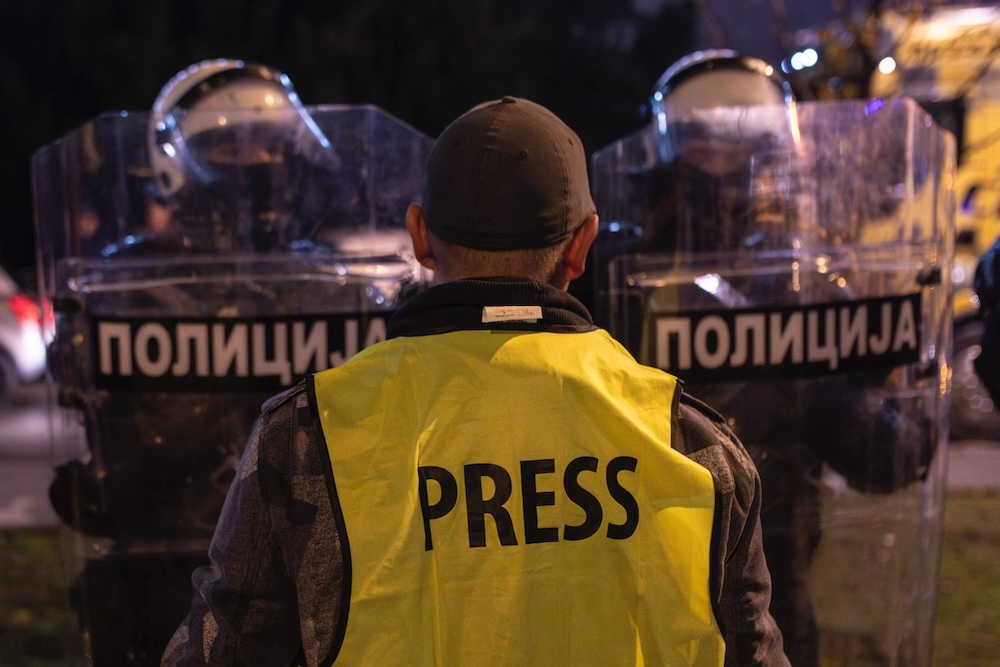 Serbia’s Media Crisis Serbia’s Media Crisis: International Coalition Warns of "Spiral of Violence"