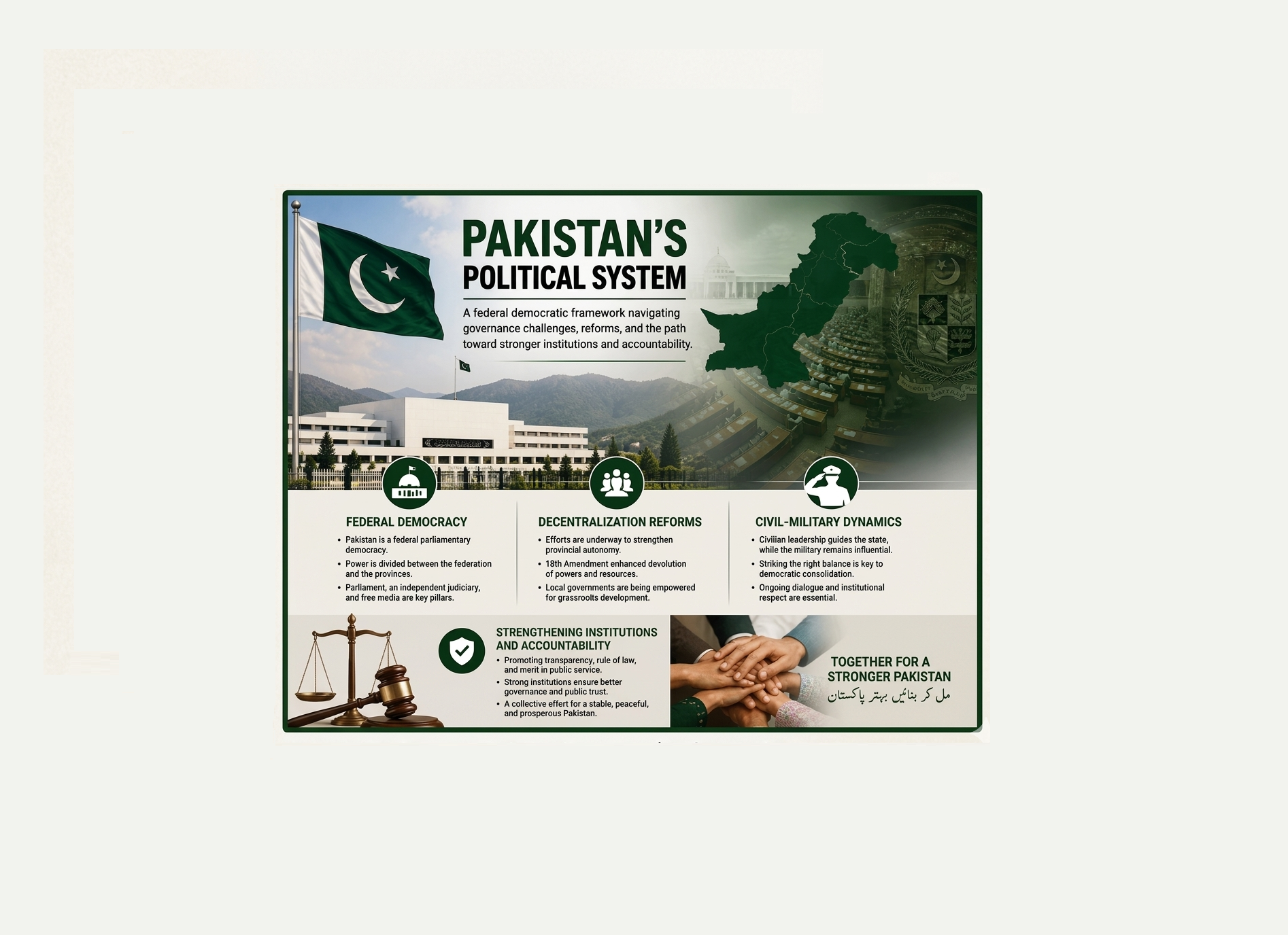 Politics and Governance in Pakistan: Structure and Ongoing Challenges