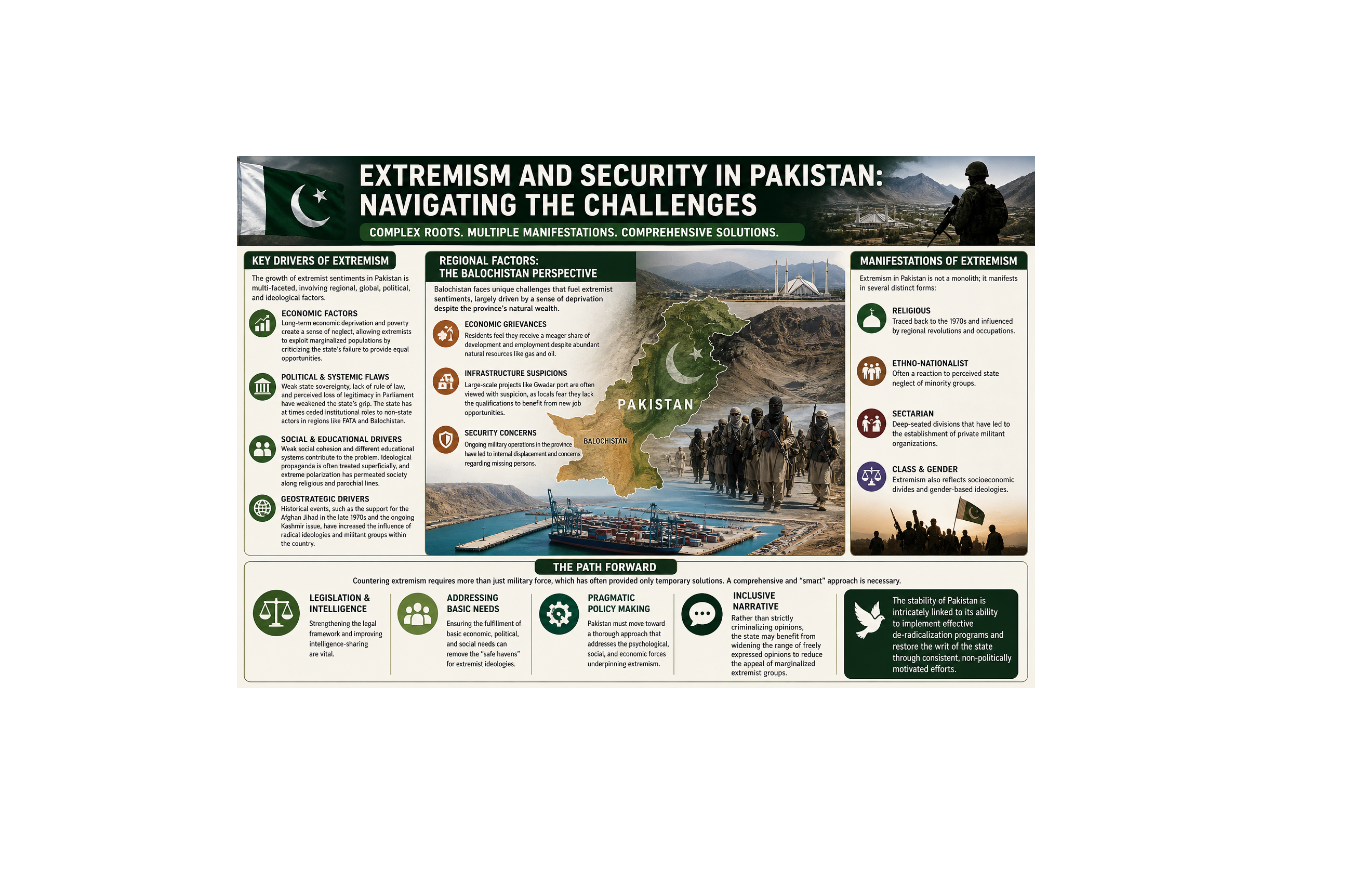 Extremism and Security in Pakistan: Navigating Complex Challenges