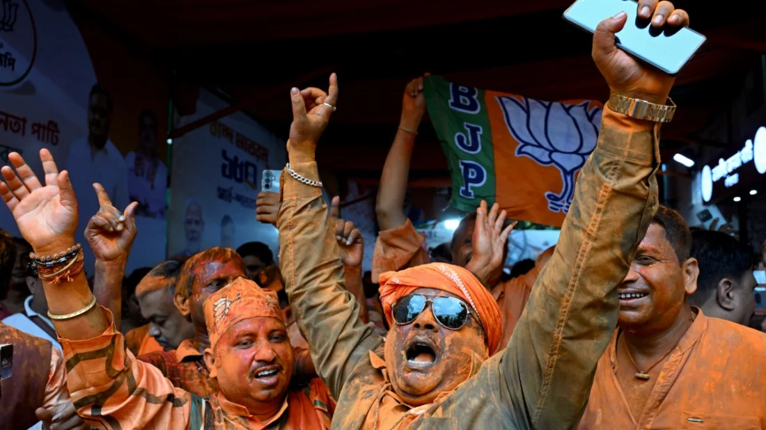 BJP Wins Big in West Bengal 2026 Election, Ends 15-Year TMC Dominance